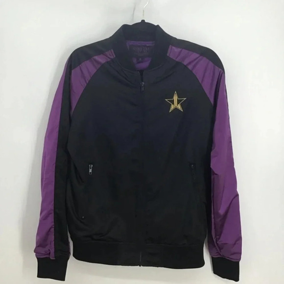 Jeffree Star Cosmetics Blood Lust Bomber Jacket in Satin - Picture 1 of 7